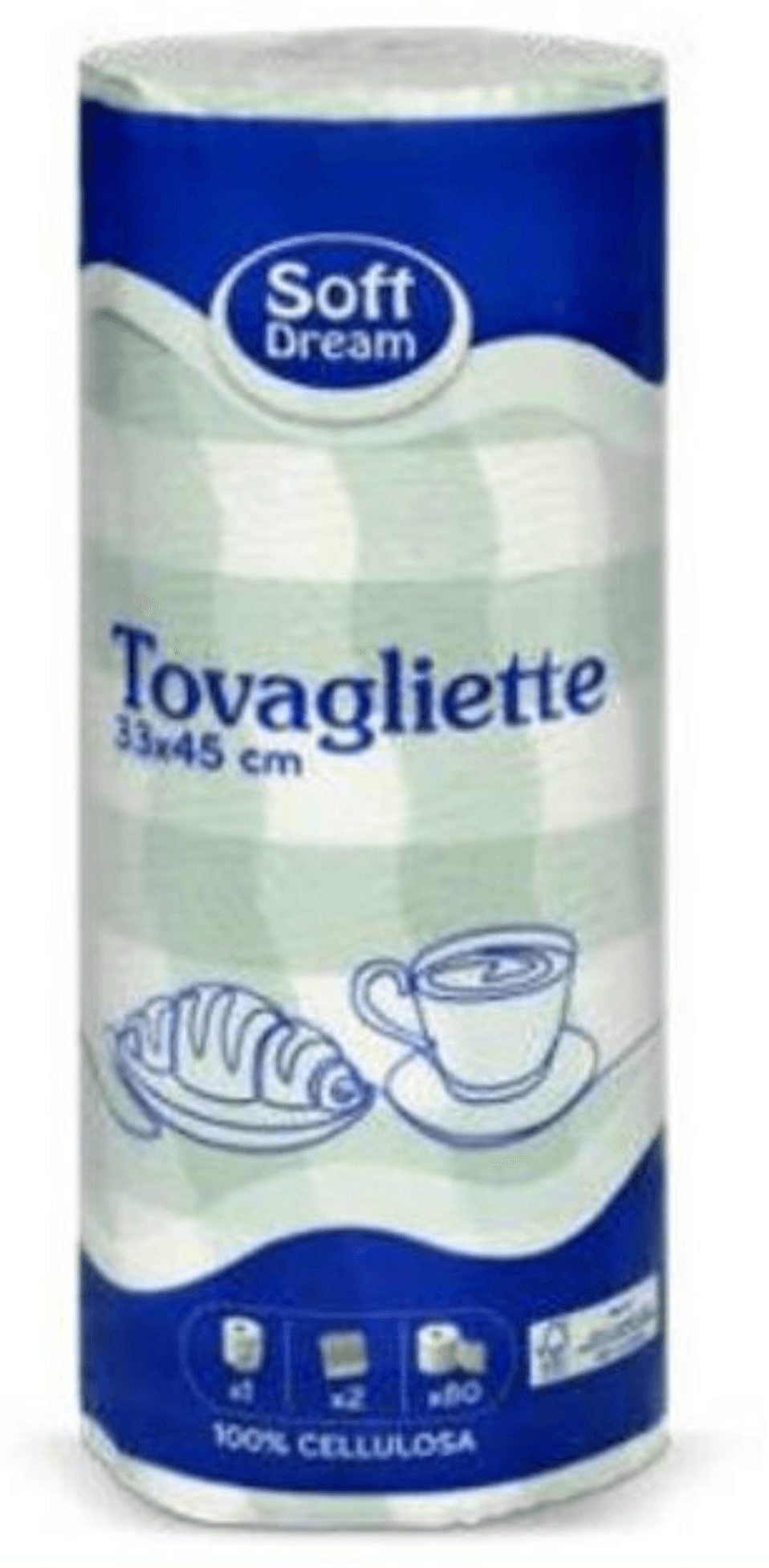 Papirnati podmetač 80 LISTOVA