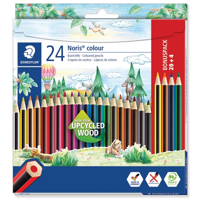 Noris® colour drvene bojice 24 kom