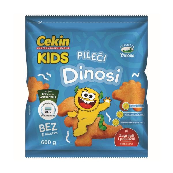 Kids dinosi, školica i crispy popsići 600g, 600g, 500g