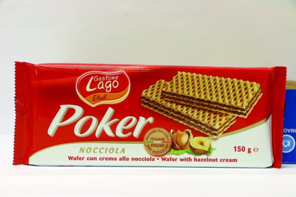 Lago poker napolitanke 150 g