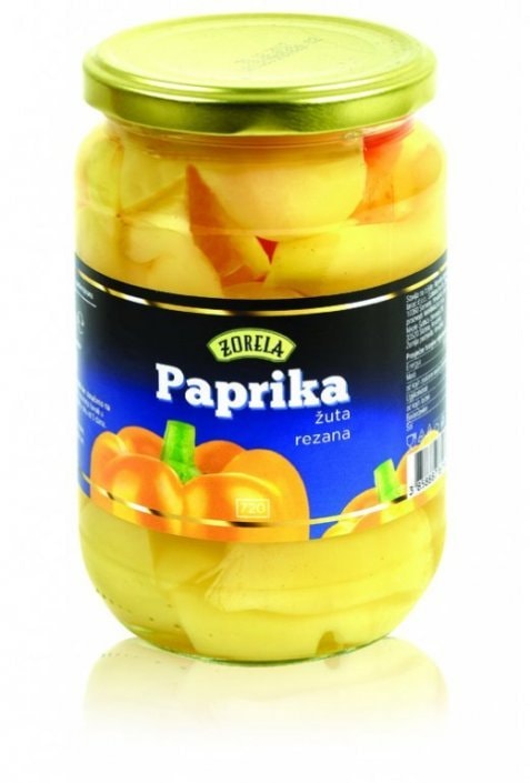Paprika rezana žuta 670 g