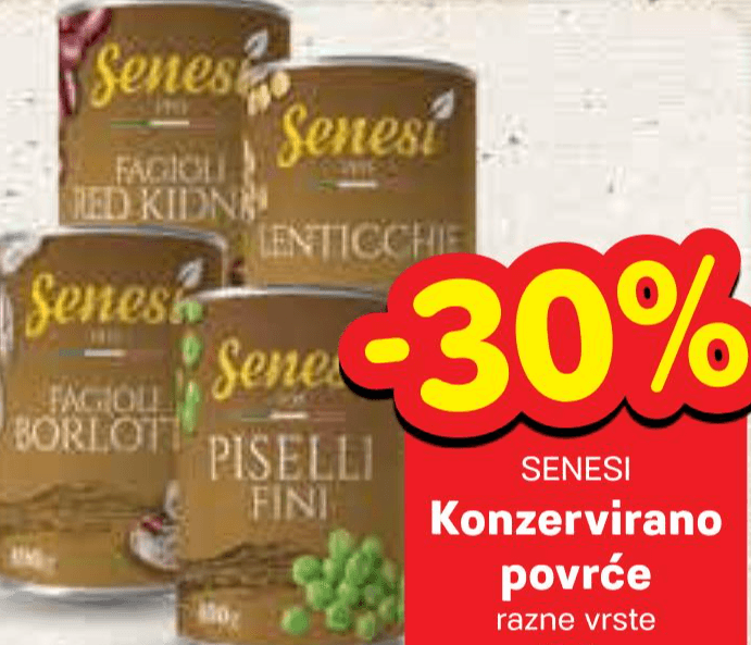 Konzervirano povrće 400 g