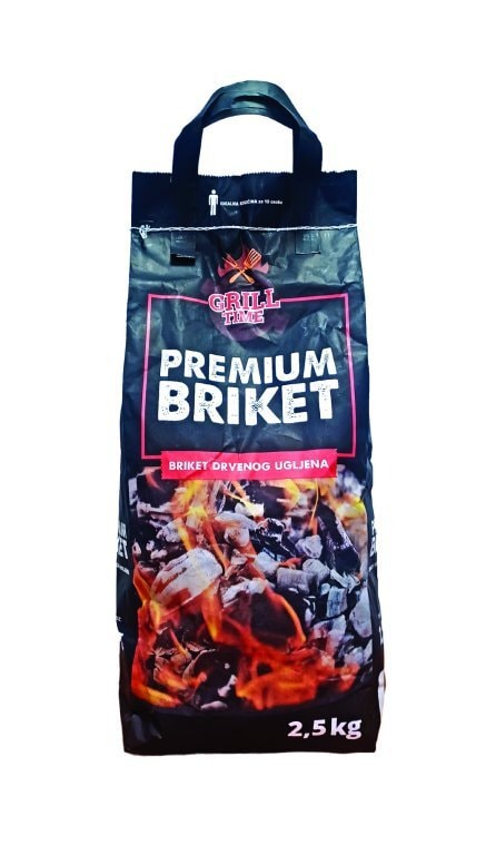 Ugljeni briketi premium 2,5 kg