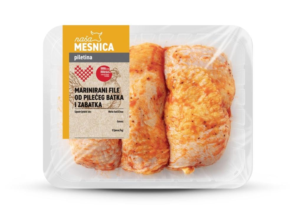 Svježi pileći bbq steak cca 500 g