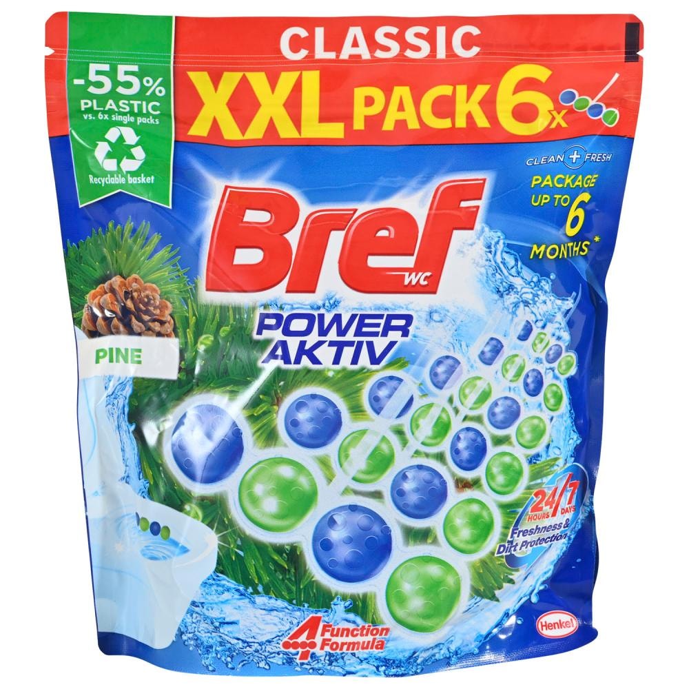 Power aktiv osvježivač wc školjke 6x50 g