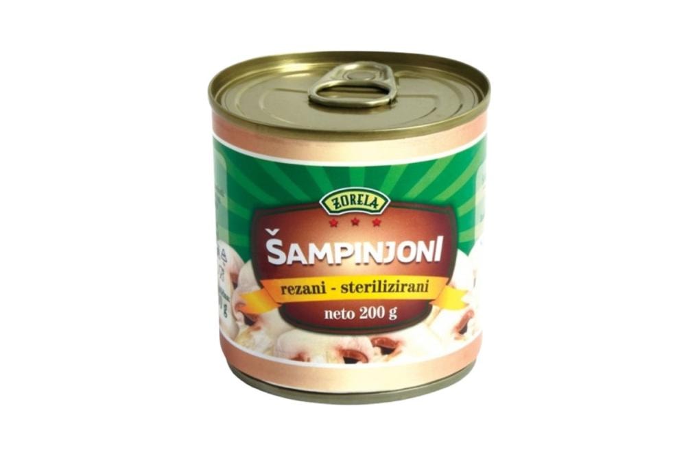 Šampinjoni rezani 115 g