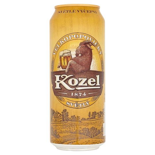 Pivo kozel 6 x 0,5 L