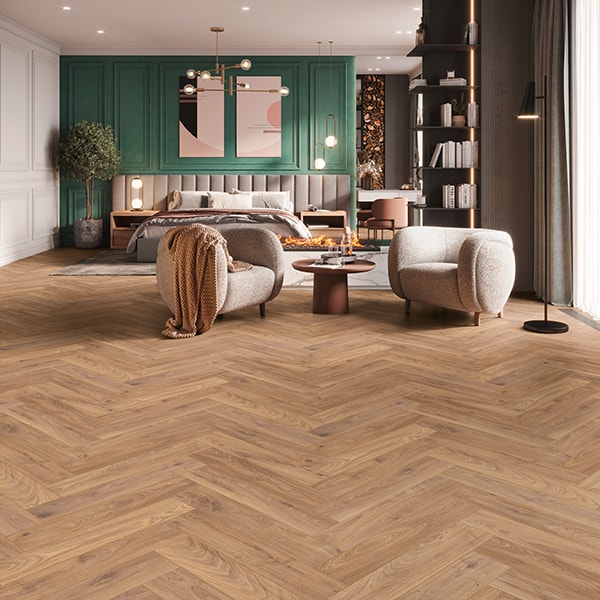 Laminat hrast firebrand herringbone
