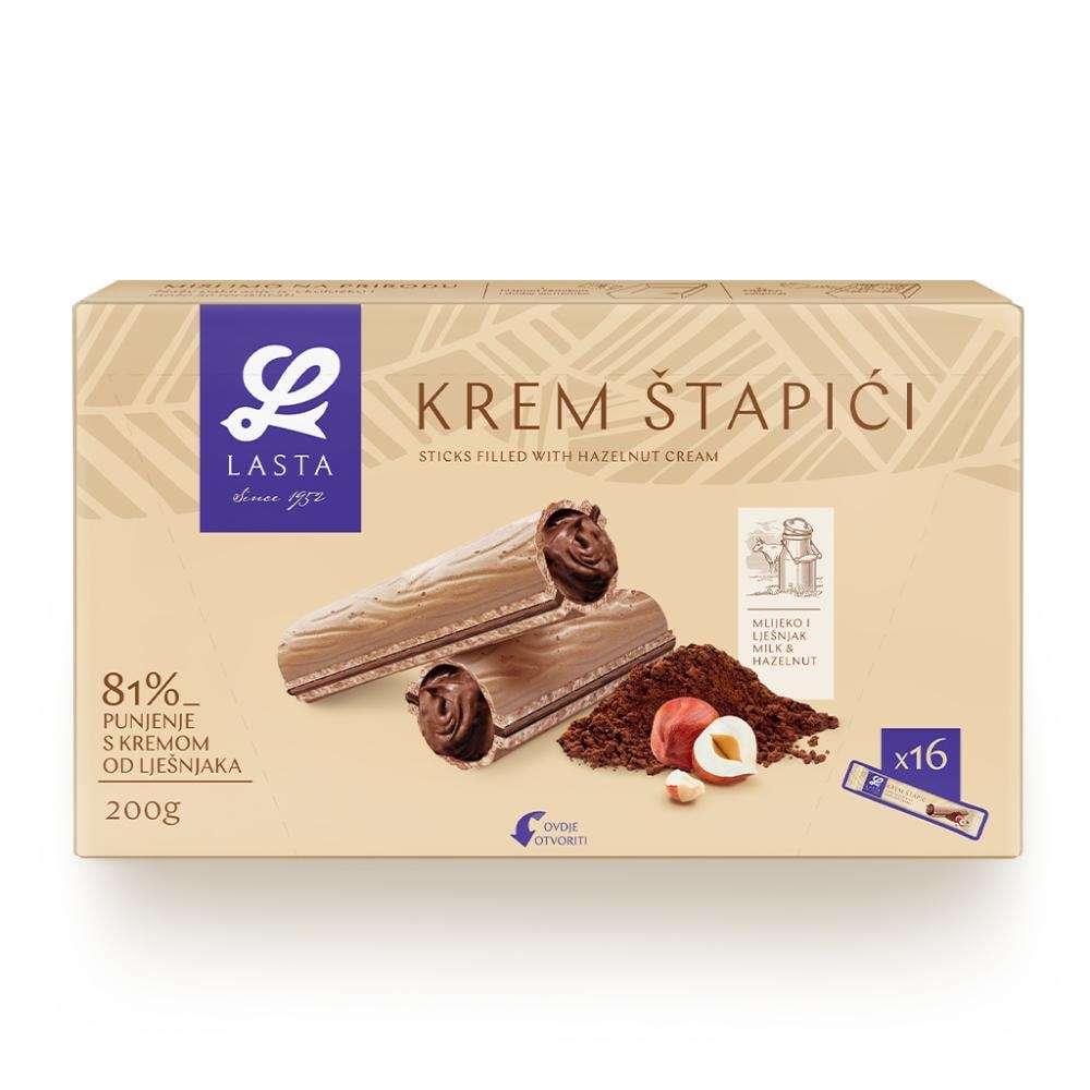 Krem štapići 400 g