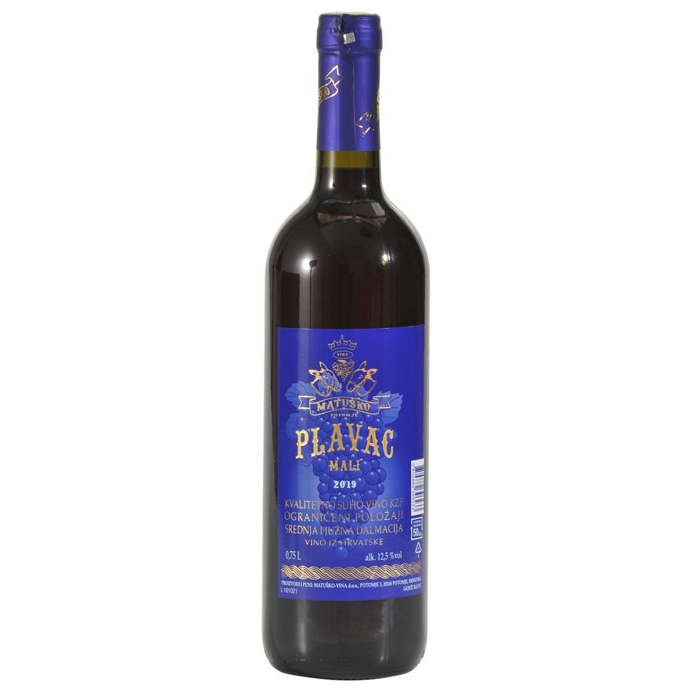 Vino plavac mali 0,75 L
