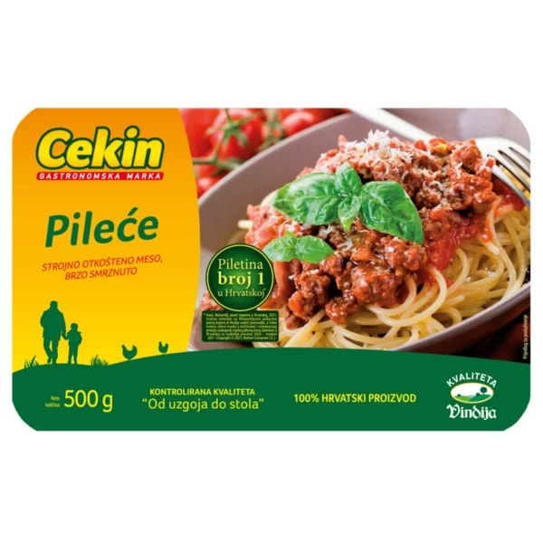Pileće usitnjeno meso na podlošku 500g