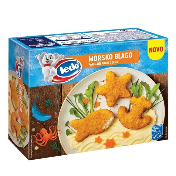 Medaljoni riblji panirani morsko blago 352 g