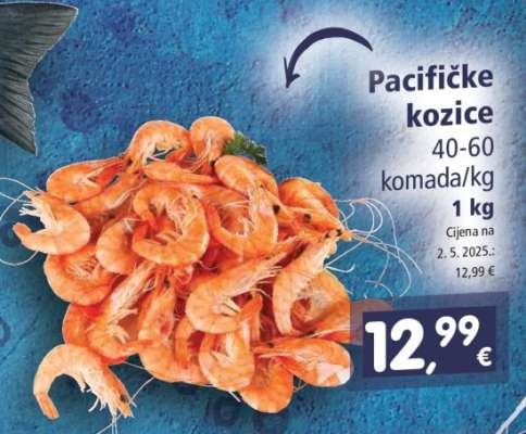 Pacifičke kozice 1 kg