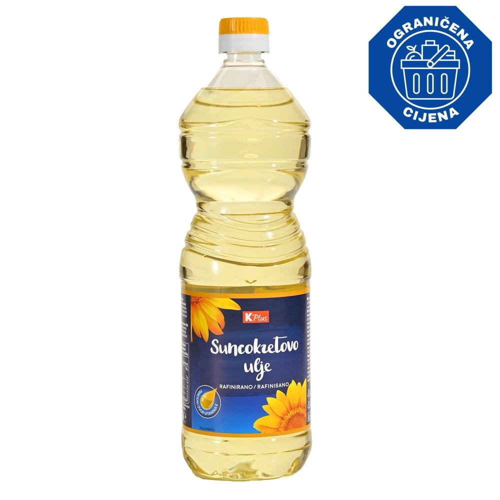 K plus suncokretovo ulje 1L