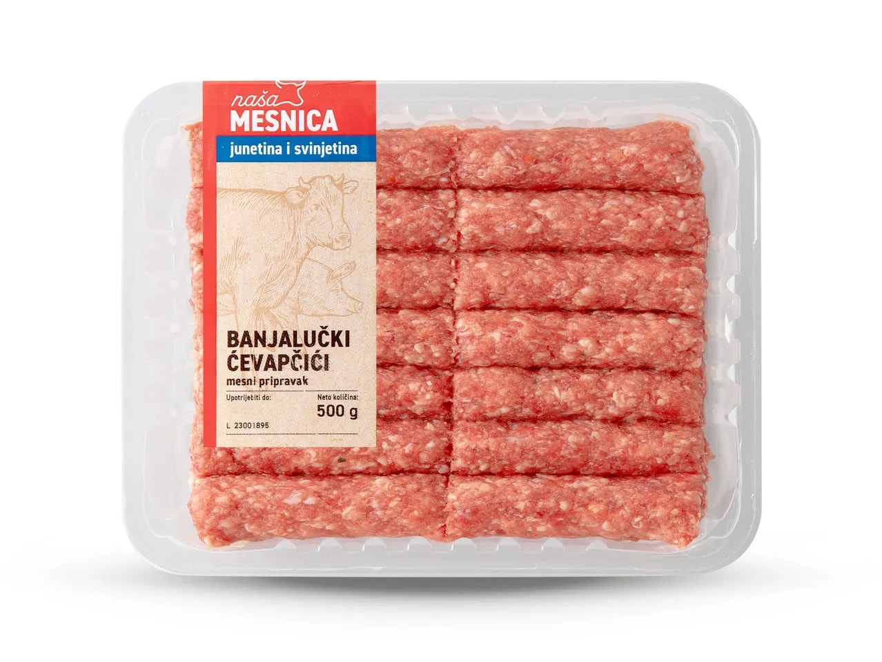 Svježi banjalučki ćevapčići 500 g
