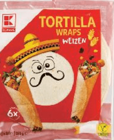 Tortille 6x (25cm ili 8x20cm), 370 g ili 320 g