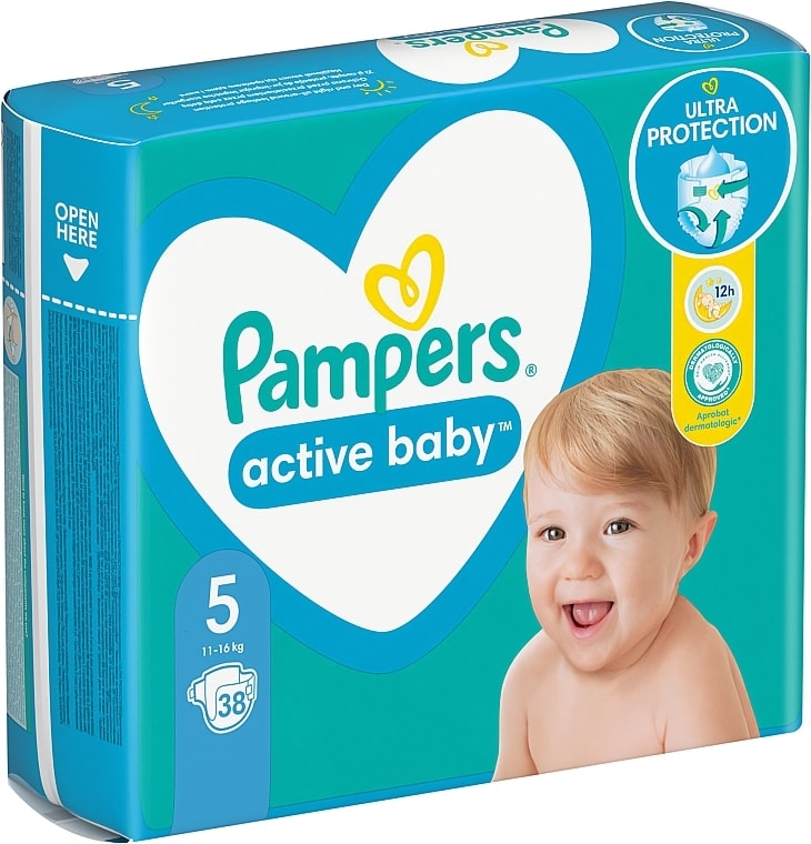 Pampers pelene za djecu 38 do 60 komada