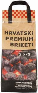 Hrvatski premium briketi 2,5 kg