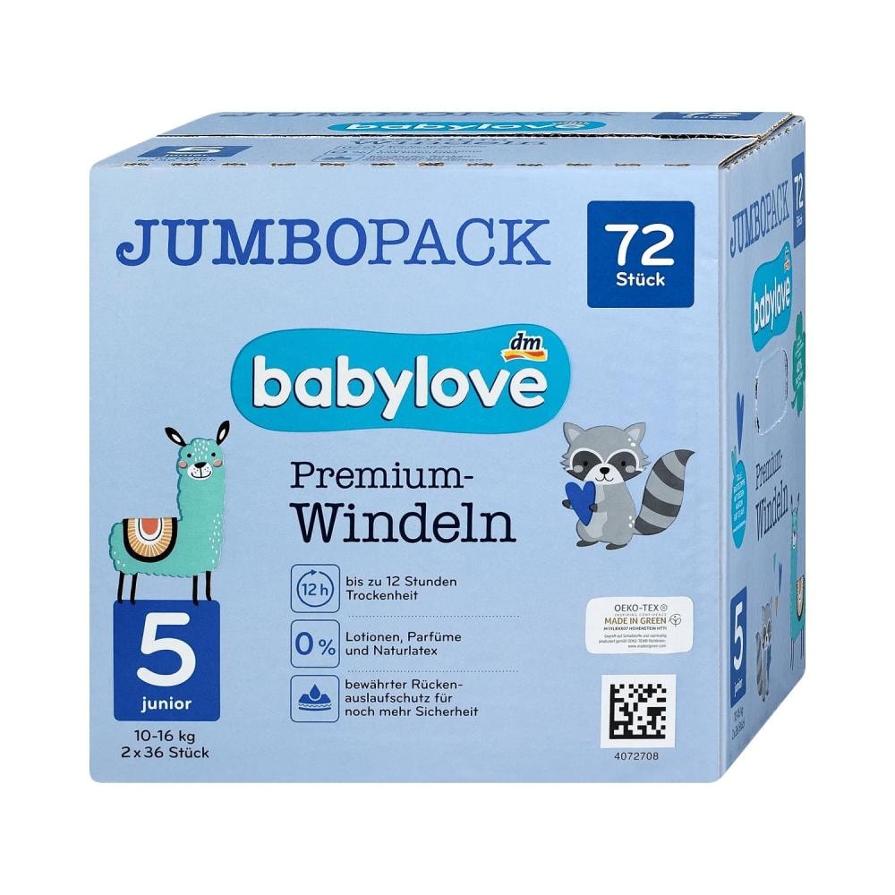 Pelene jumbo 5 junior 72 kom.