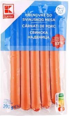 Hrenovke 200 g