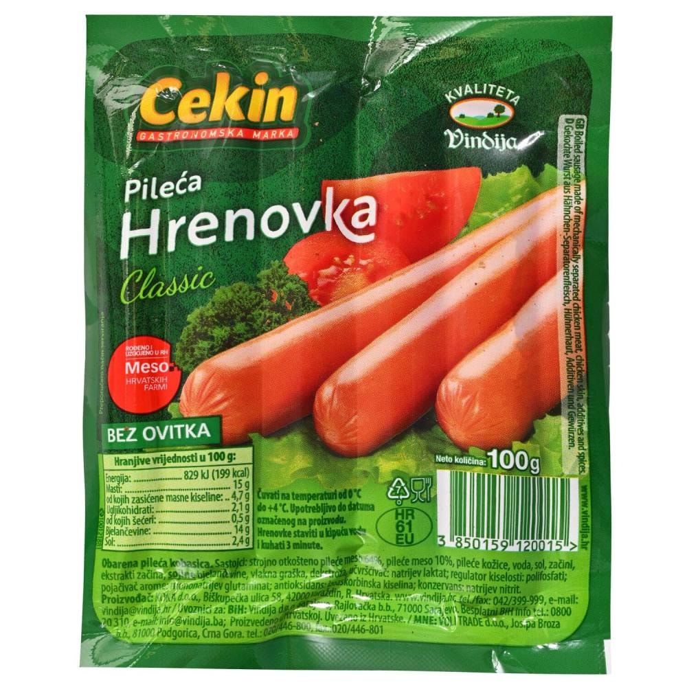 Pileće hrenovke 100 g