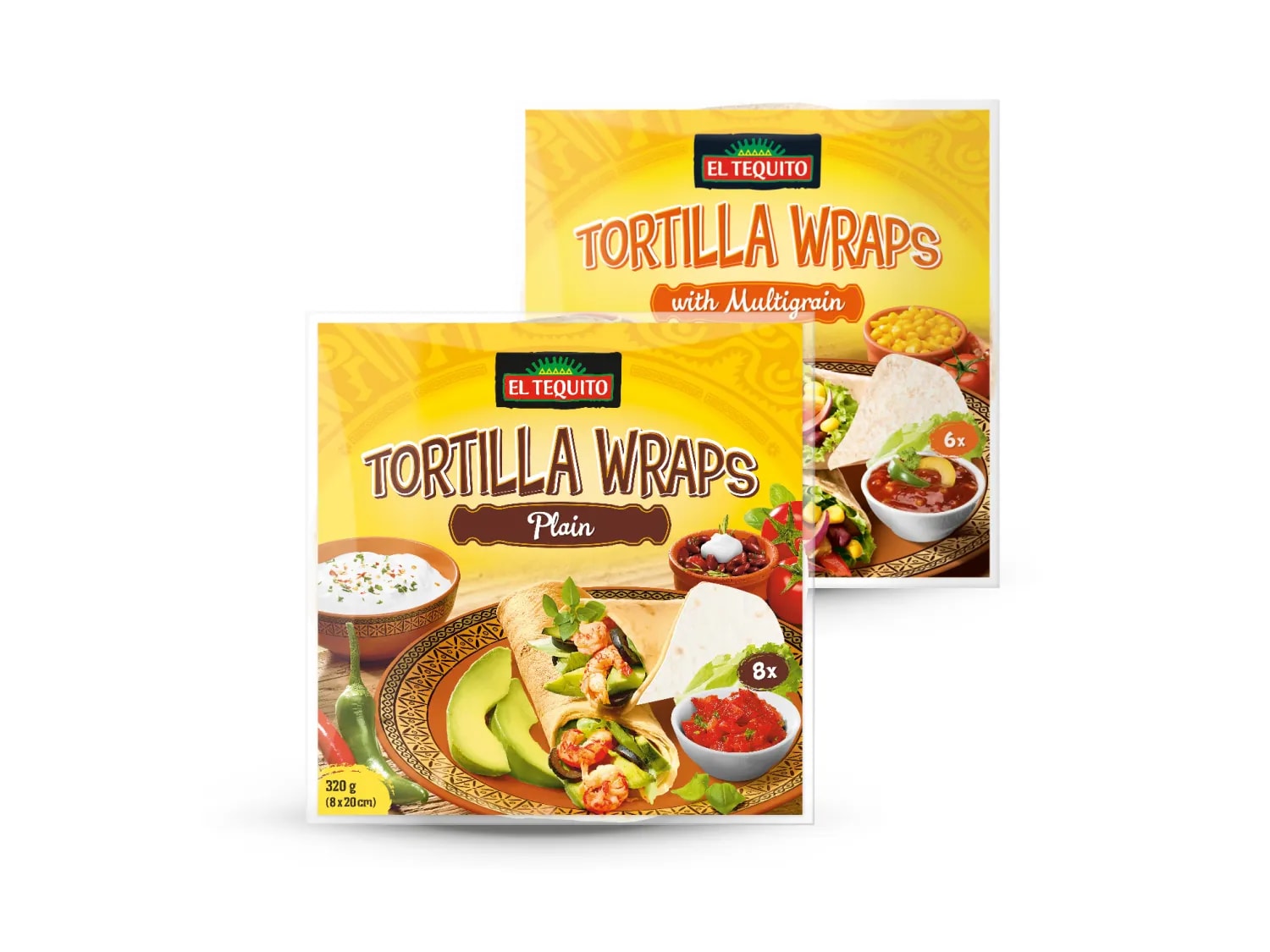 Tortilla wraps 320 g ili 370 g
