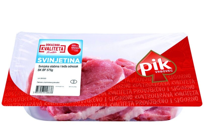 Svinjska slabina i leđa sk odrezak 575 g
