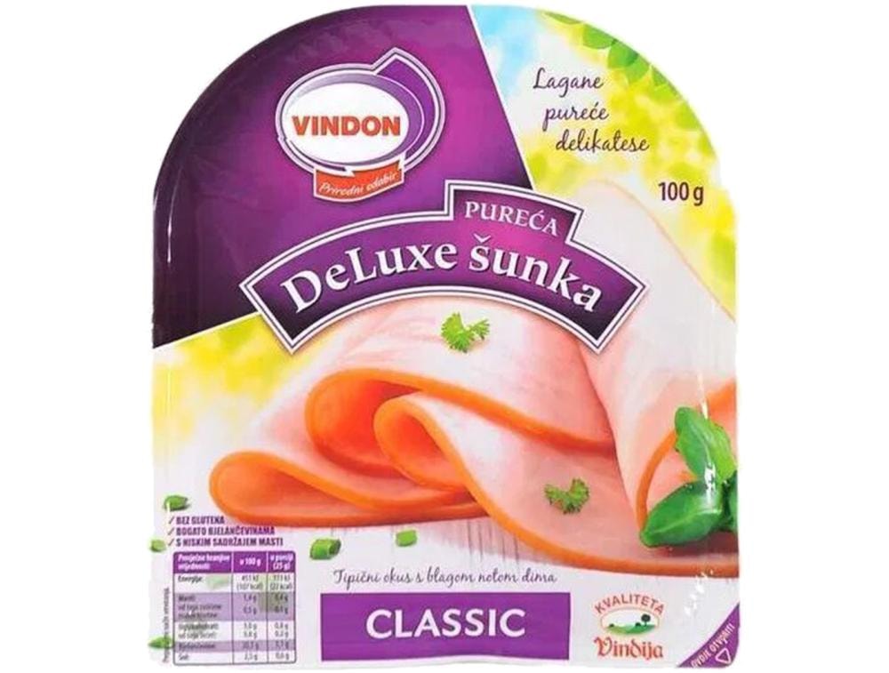 Pureća šunka deluxe narezak 100 g