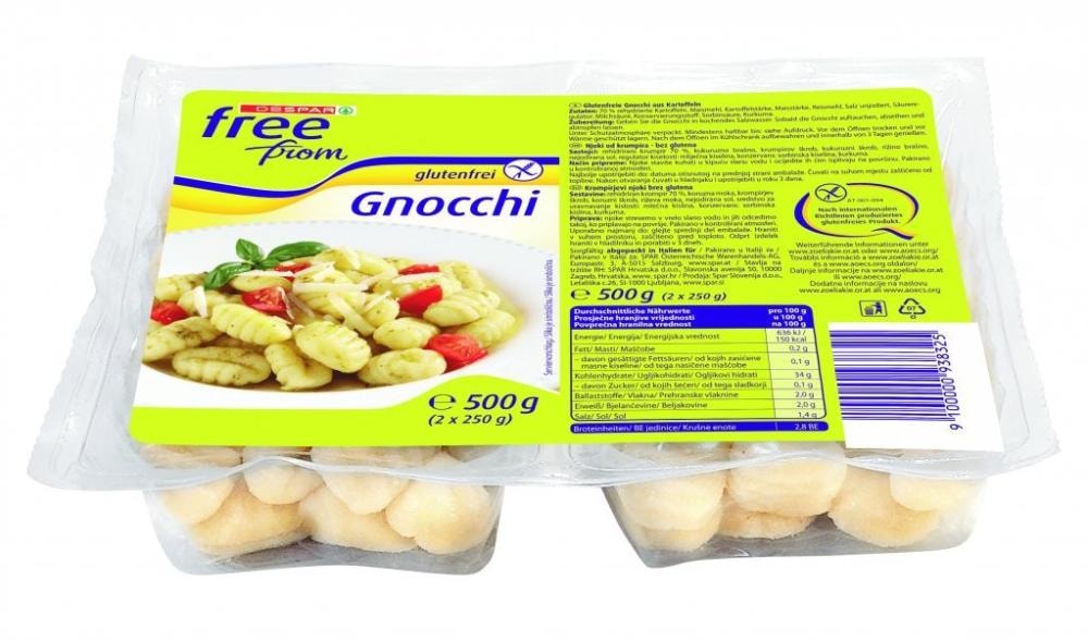 Njoki spar free from 500 g