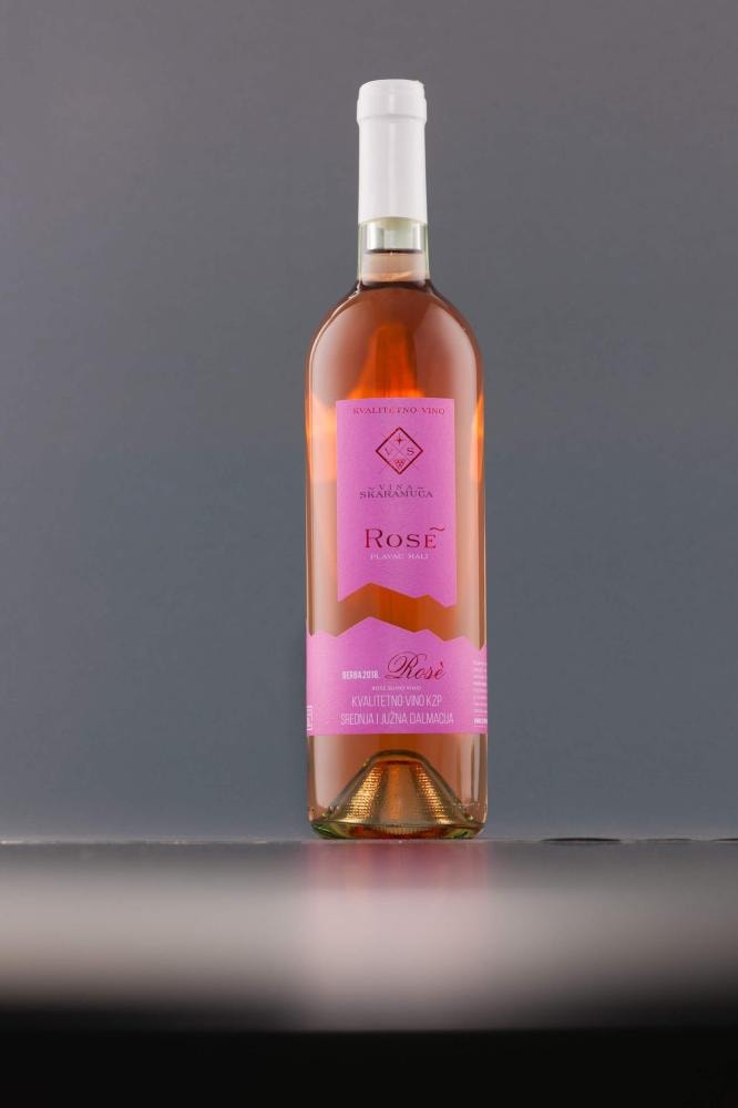 Rose plavac mali vino 0,75 l