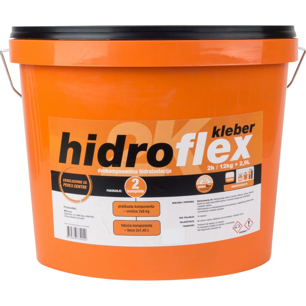 Hidroizolacija hidroflexkleber mini 12 kg + 2,9 l