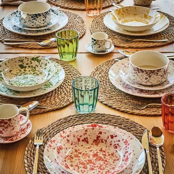 Set porculanskih tanjura apulia 18-dijelni, 1 set