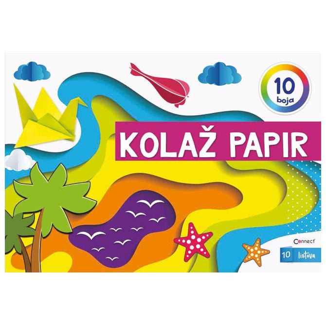 Kolaž papir 10L