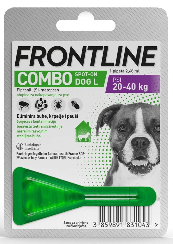 Combo spot-on dog xl 1 pipeta 4,02 ml