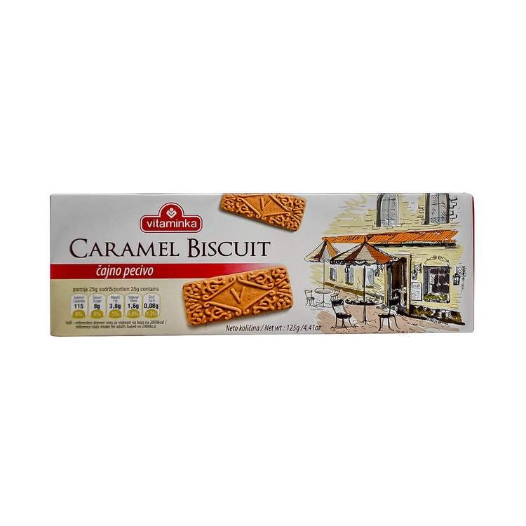 Čajno pecivo karamel 125 g
