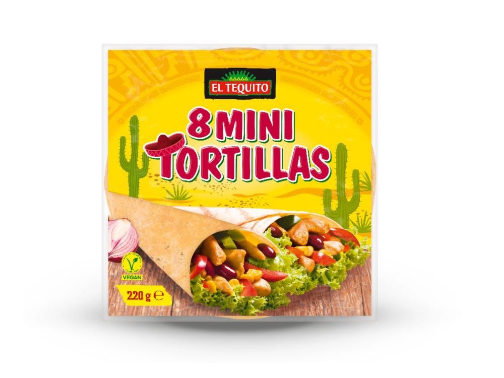 Mini tortilja wraps 220 g