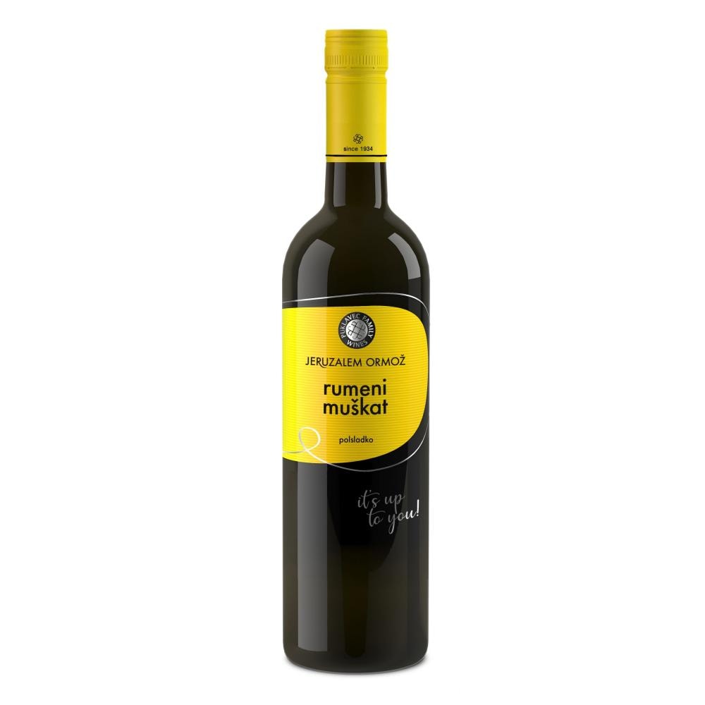 Rumeni muškat 0,75 L