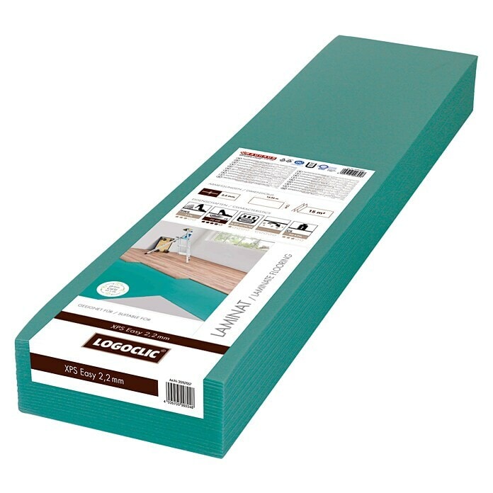 Izolacijska podloga 'xps easy' d 12.550 x š 1.200 x deb. 2,2 mm, u paketu = 15 m²