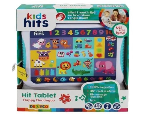 Dječji tablet happy duolingvo, super atlas, abc fun