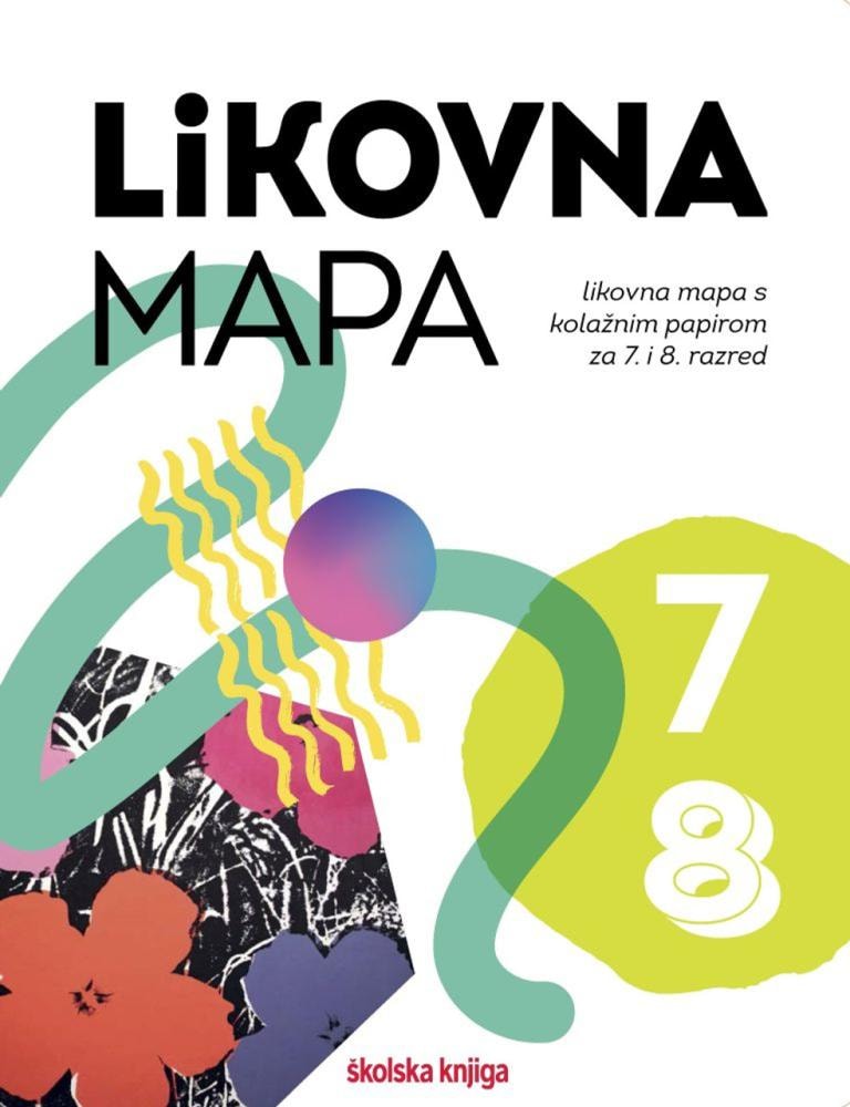 Likovna mapa školska knjiga ili profil