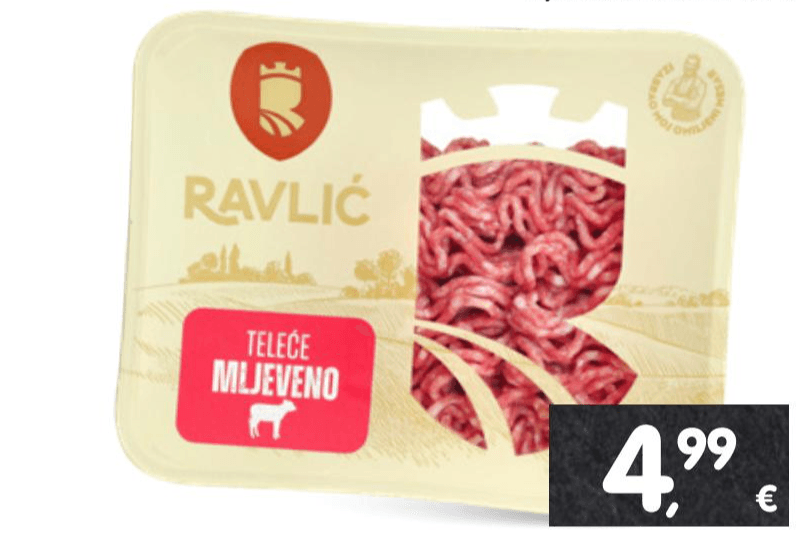Teleće mljeveno meso 400 g