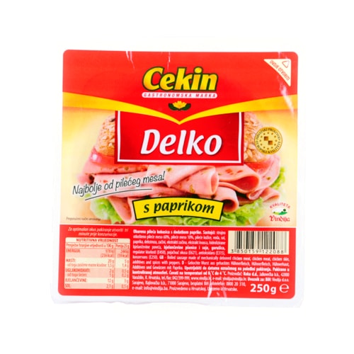 Poliko, delko s paprikom ili extrawurst 250 g