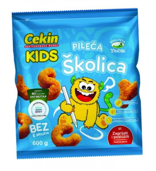 Panirani pileći dinosi, pileća školica 600 g