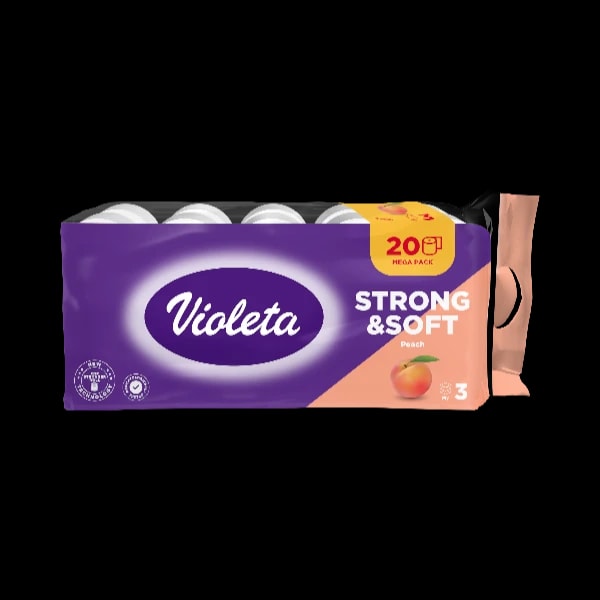 Toaletni papir breskva standard xxl 20 rola