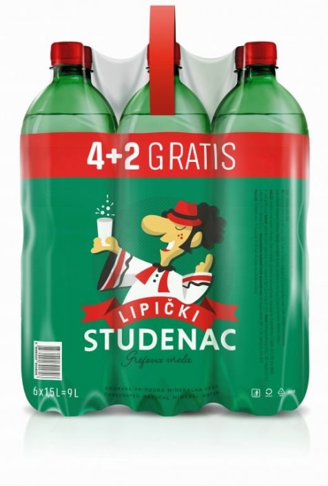 Mineralna voda 6x1,5 l