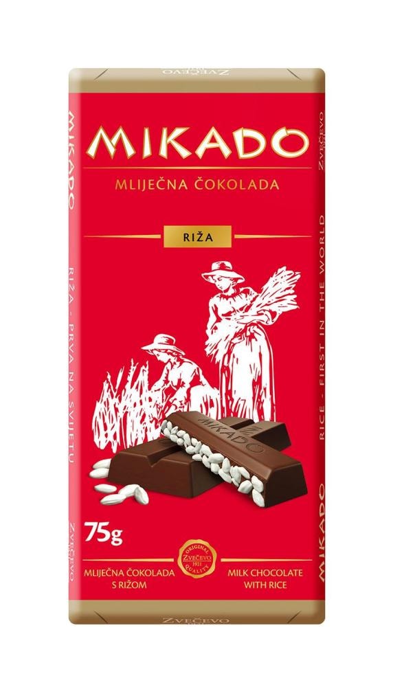 Čokolada mikado 3x75 g