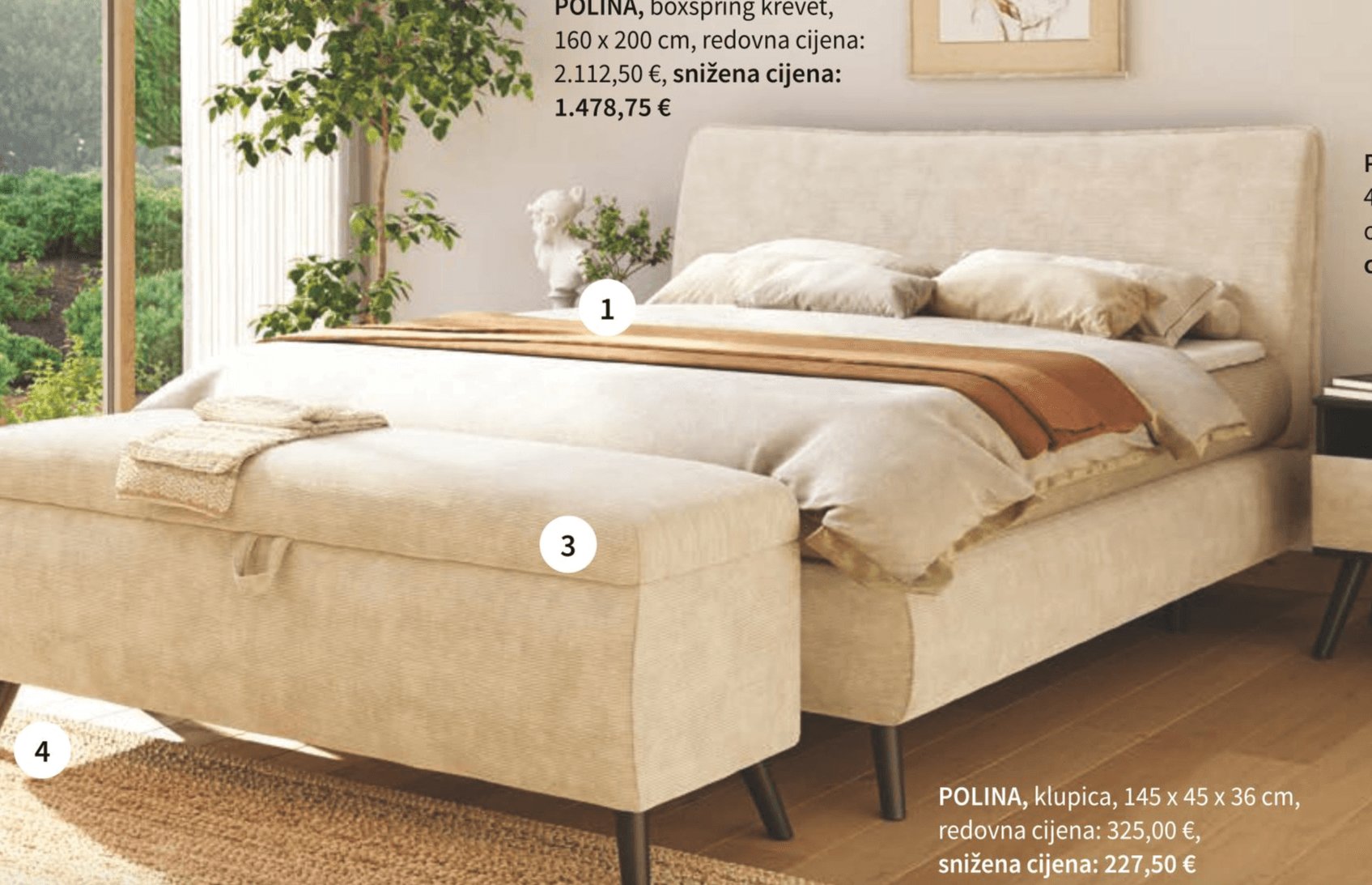 Boxspring krevet 160 x 200 cm