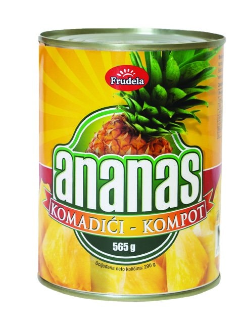 Kompot ananas kolutići 290 g
