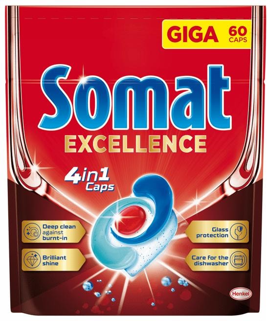 Tablete za perilicu suđa excellence 4u1 60/1