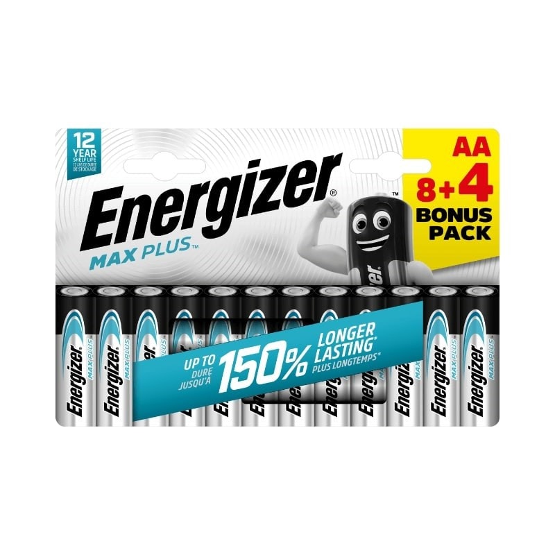 Energizer baterija aa 8+4, pak